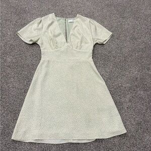 Altar'd State Light Green Midi Dress